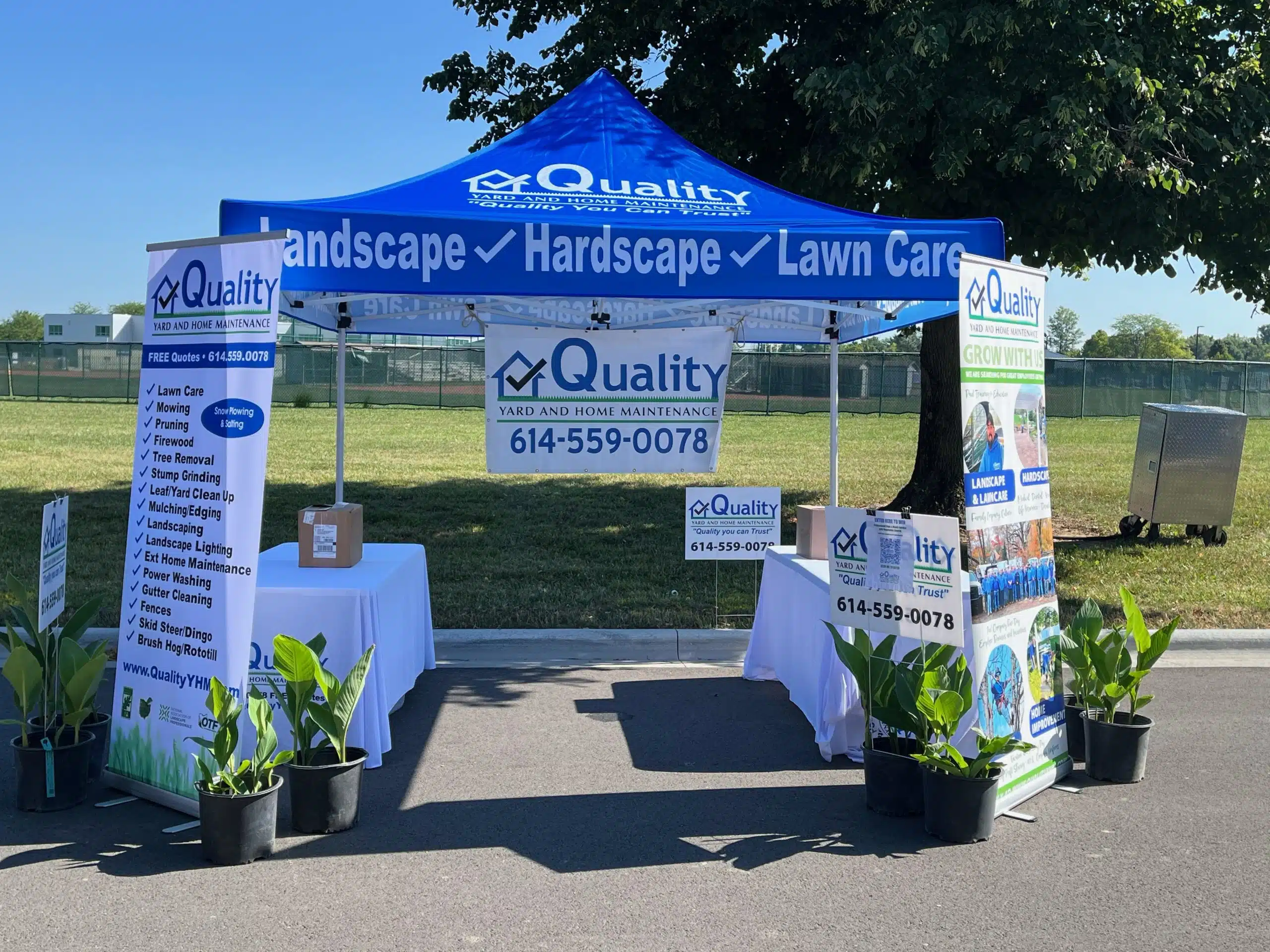 Come visit our booth at Picktown Palooza July 11-13 2024. Quality Yard & Home Maintenance