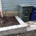 Retaining Wall and Pad