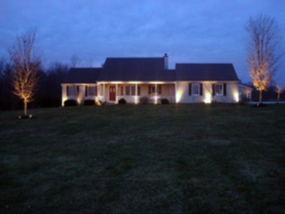 After Landscape Lighting