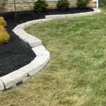 Retaining Wall with Landscape