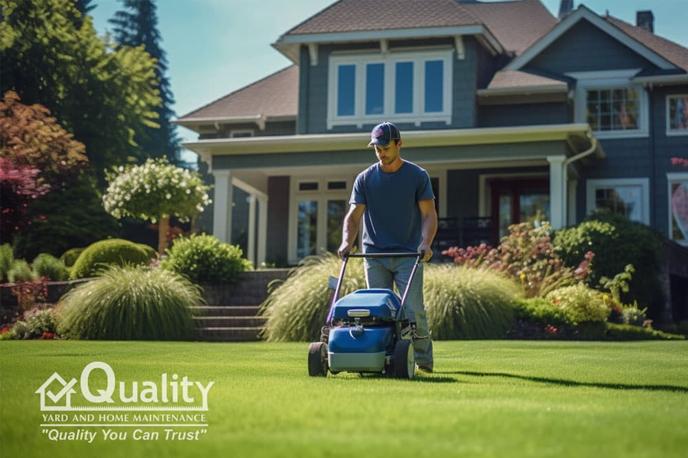 High Quality Lawn Fertilizing is one of our main services.