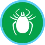 Pest control treatment for ticks